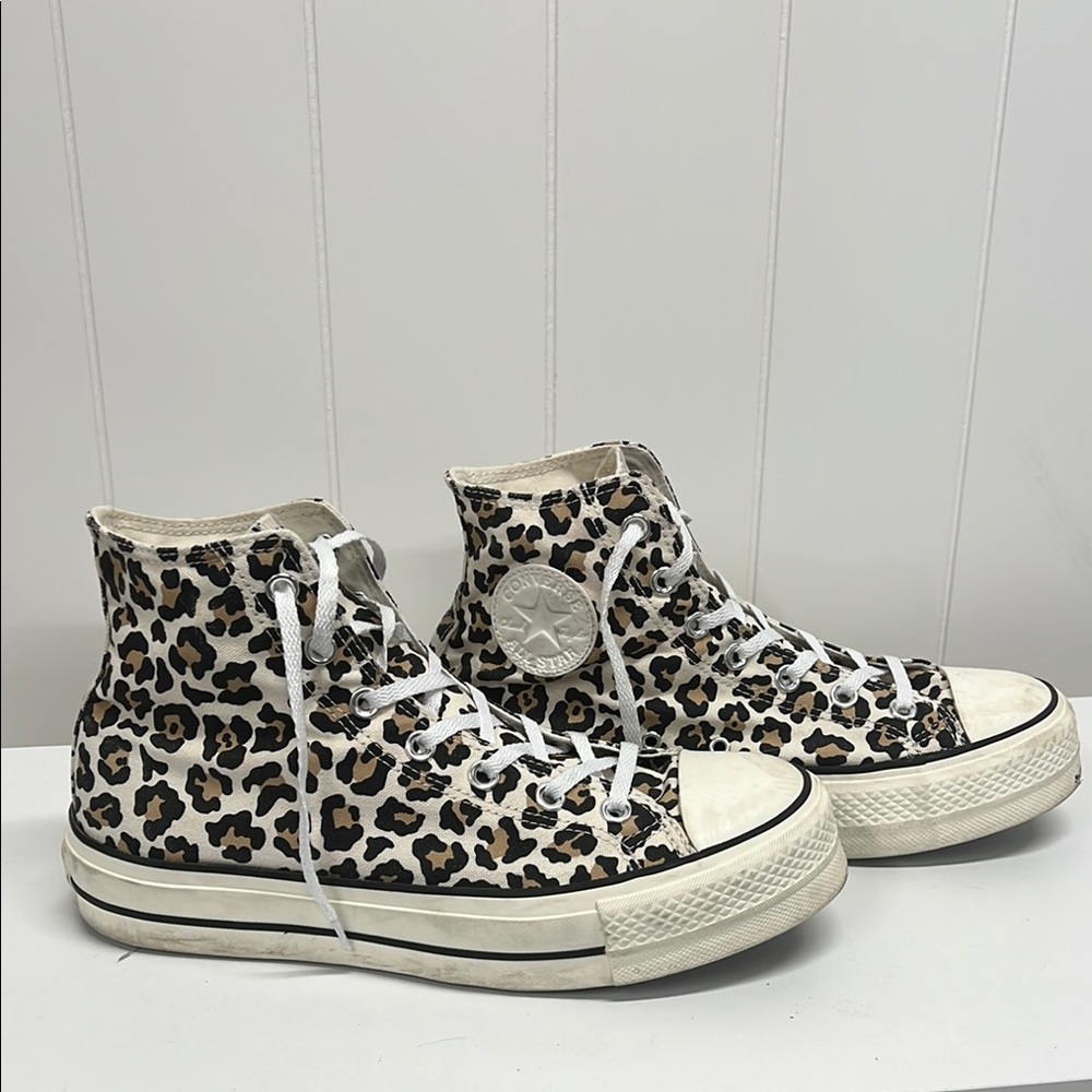 Converse Chuck Taylor Leopard Platform Hightops